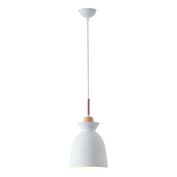 Hängeleuchte 1xE27/15W/230V weiß pr. 28 cm