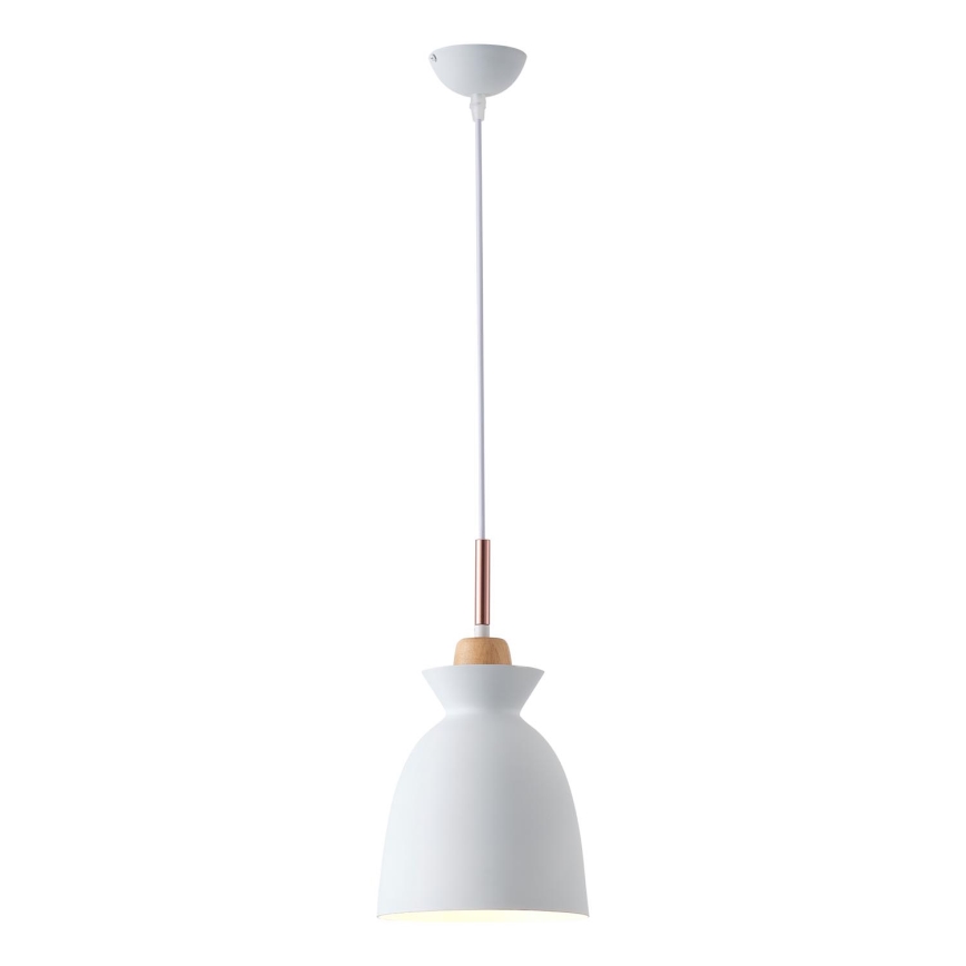 Hängeleuchte 1xE27/15W/230V weiß pr. 28 cm