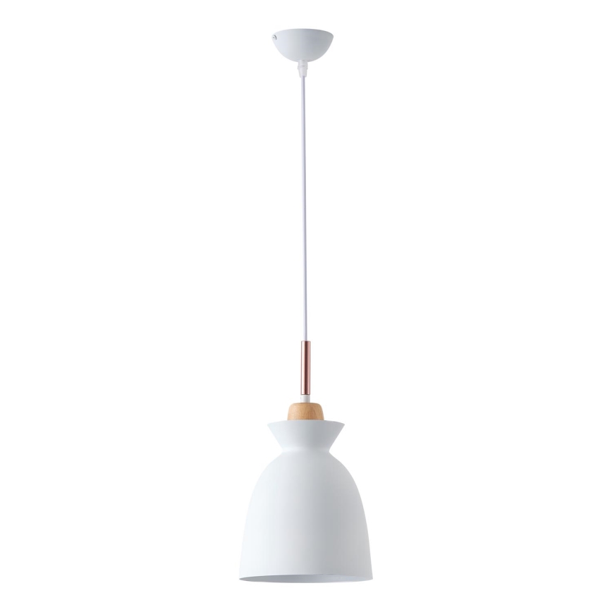 Hängeleuchte 1xE27/15W/230V weiß pr. 28 cm
