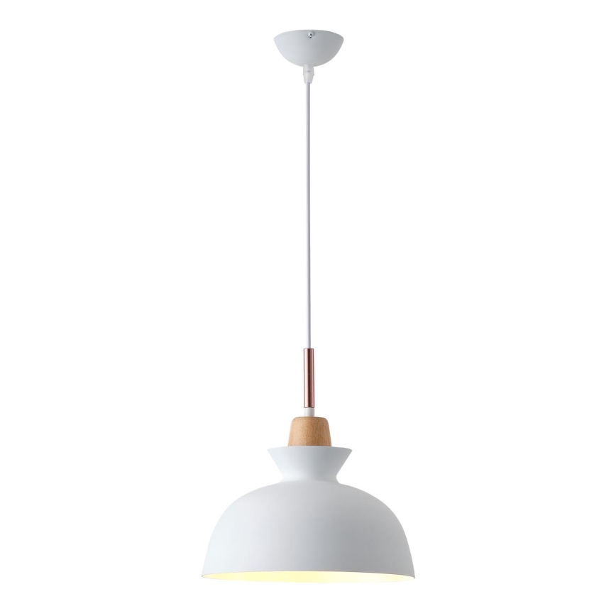 Hängeleuchte 1xE27/15W/230V weiß pr. 28 cm