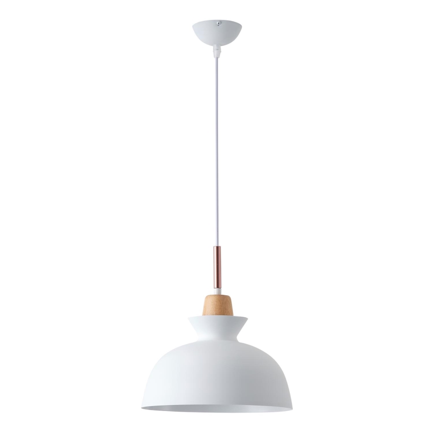 Hängeleuchte 1xE27/15W/230V weiß pr. 28 cm