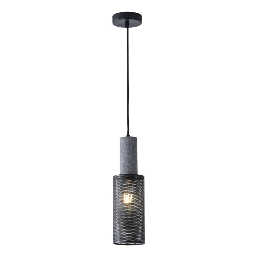 Hängeleuchte 1xE27/40W/230V schwarz