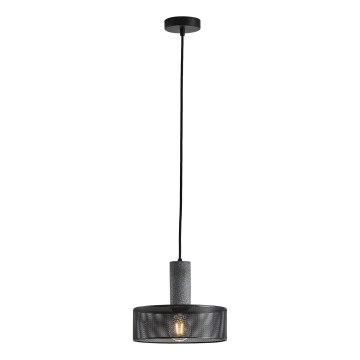 Hängeleuchte 1xE27/40W/230V schwarz