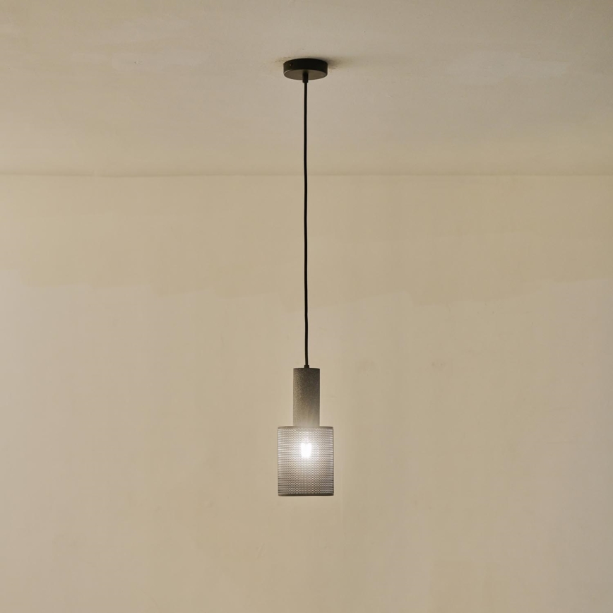 Hängeleuchte 1xE27/40W/230V schwarz