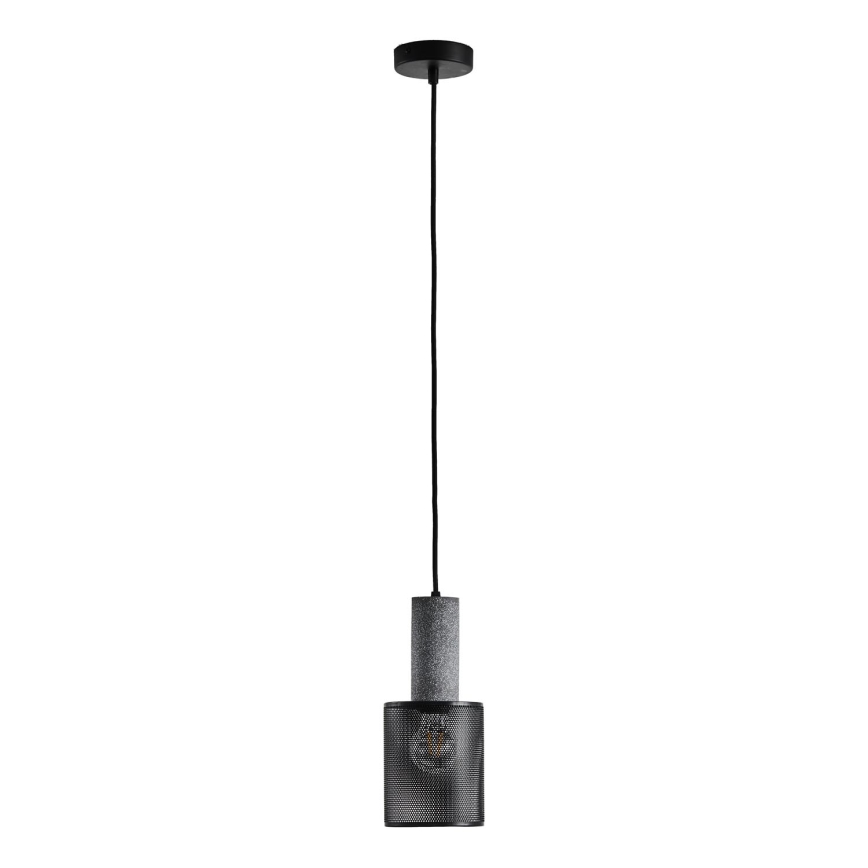 Hängeleuchte 1xE27/40W/230V schwarz