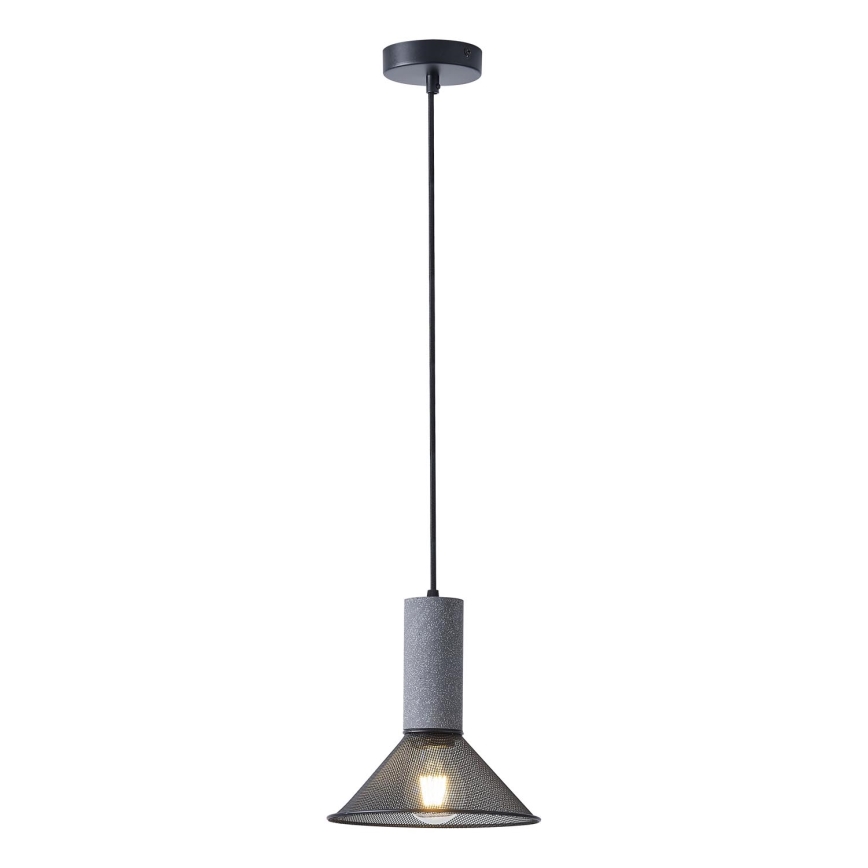 Hängeleuchte 1xE27/40W/230V schwarz