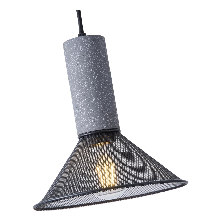 Hängeleuchte 1xE27/40W/230V schwarz