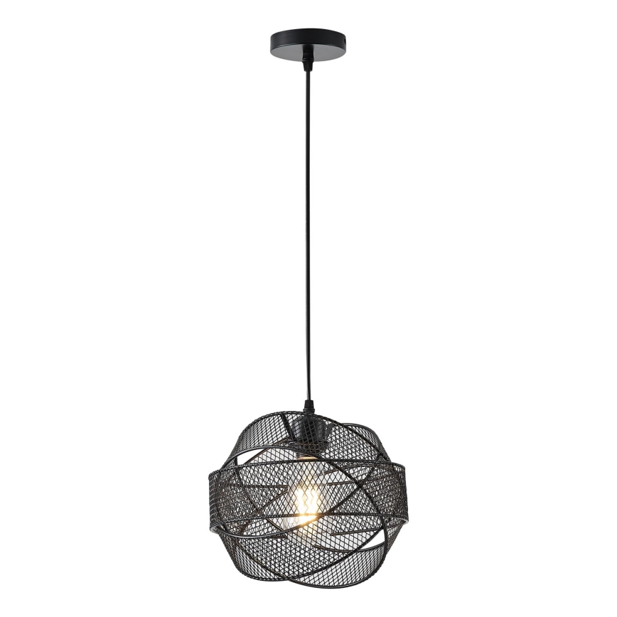 Hängeleuchte 1xE27/40W/230V schwarz