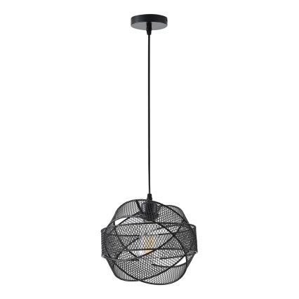 Hängeleuchte 1xE27/40W/230V schwarz