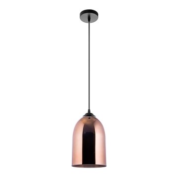 Hängeleuchte 1xE27/60W/230V d 17 cm kupfern