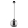 Hängeleuchte 1xE27/60W/230V d 20 cm schwarz