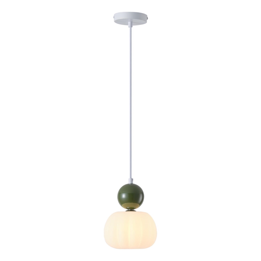 Hängeleuchte 1xG9/7W/230V weiß/grün