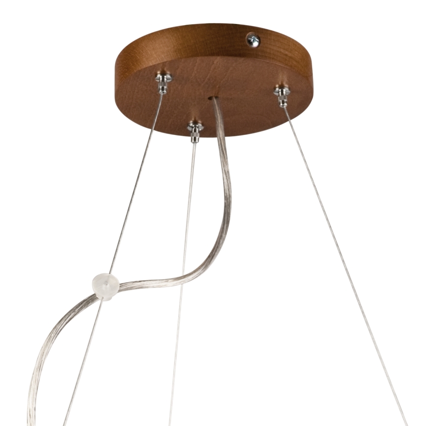 Hängeleuchte 3xE27/60W/230V ø 47 cm Kiefer
