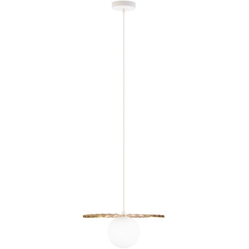 Hängeleuchte am Kabel SUNPLISS 1xG9/10W/230V Ø 30 cm gold/creme