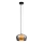 Hängeleuchte an Kabel INSIEME, 1xGX53/10W/230V, Ø 35 cm, rauchschwarz