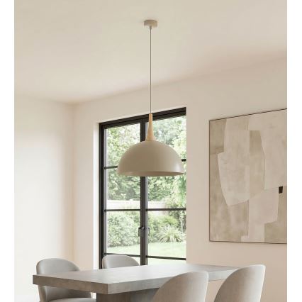 Hängeleuchte an Kabel NAUTICA 1xGX53/12W/230V beige