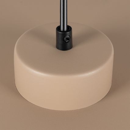 Hängeleuchte an Kabel PIATTO 1xGX53/15W/230V Ø 35 cm beige