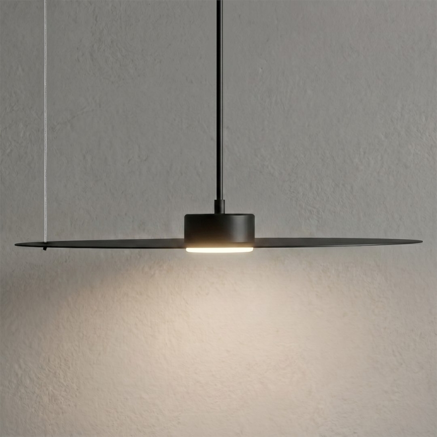 Hängeleuchte an Kabel PIATTO 1xGX53/15W/230V, Ø 45 cm, schwarz