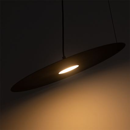 Hängeleuchte an Kabel PIATTO 1xGX53/15W/230V, Ø 45 cm, schwarz