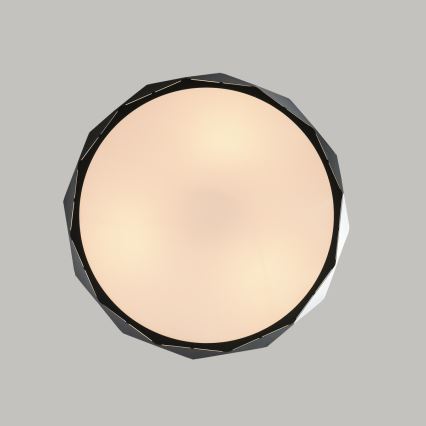 Hängeleuchte an Kabel REUS 3xE27/40W/230V Ø 47 cm, schwarz