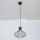Hängeleuchte an Kabel SOLANO 1xE27/15W/230V schwarz/glänzender Chrom