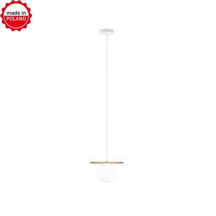 Hängeleuchte an Kabel SUNPLISS 1x G9/10W/230V Ø 20 cm gold/creme