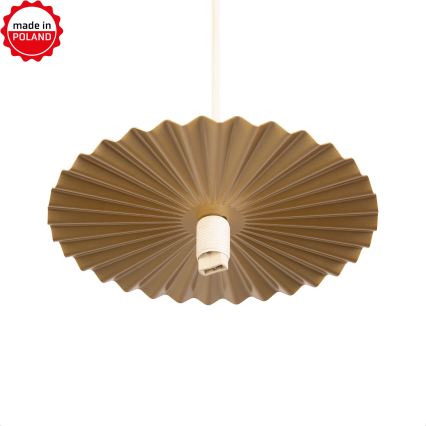 Hängeleuchte an Kabel SUNPLISS 1x G9/10W/230V Ø 20 cm gold/creme