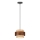 Hängeleuchte an Kabel SUSAN 1xGX53/15W/230V braun/beige