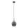 Hängeleuchte an Kabel VELLO 1xE27/15W/230V schwarz/rauchrosa/beige/schwarz