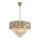 Hängeleuchte an Kette LUXURIA 9xE14/40W/230V golden