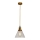 Hängeleuchte an Schnur 1xE27/60W/230V d 18,5 cm