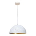 Hängeleuchte an Schnur 1xE27/60W/230V d 30 cm weiß