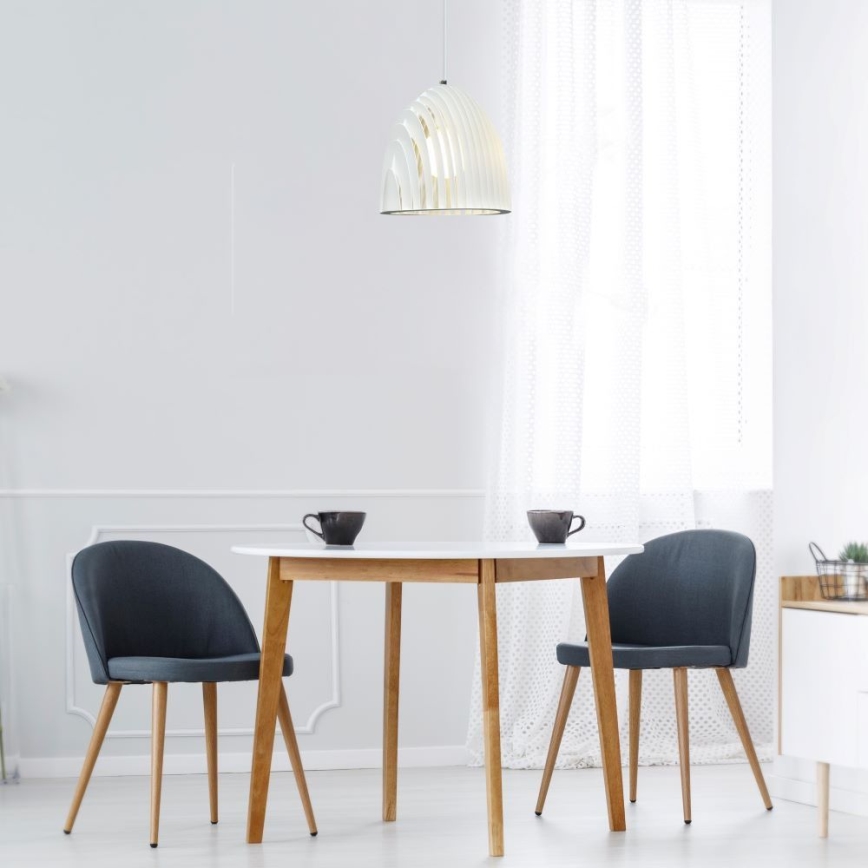 Hängeleuchte an Schnur 1xE27/60W/230V weiß