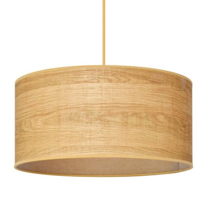 Hängeleuchte an Schnur ALBA 1xE27/15W/230V d 40 cm braun