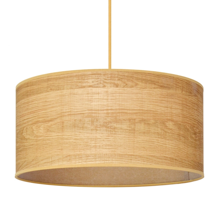 Hängeleuchte an Schnur ALBA 1xE27/15W/230V d 40 cm braun
