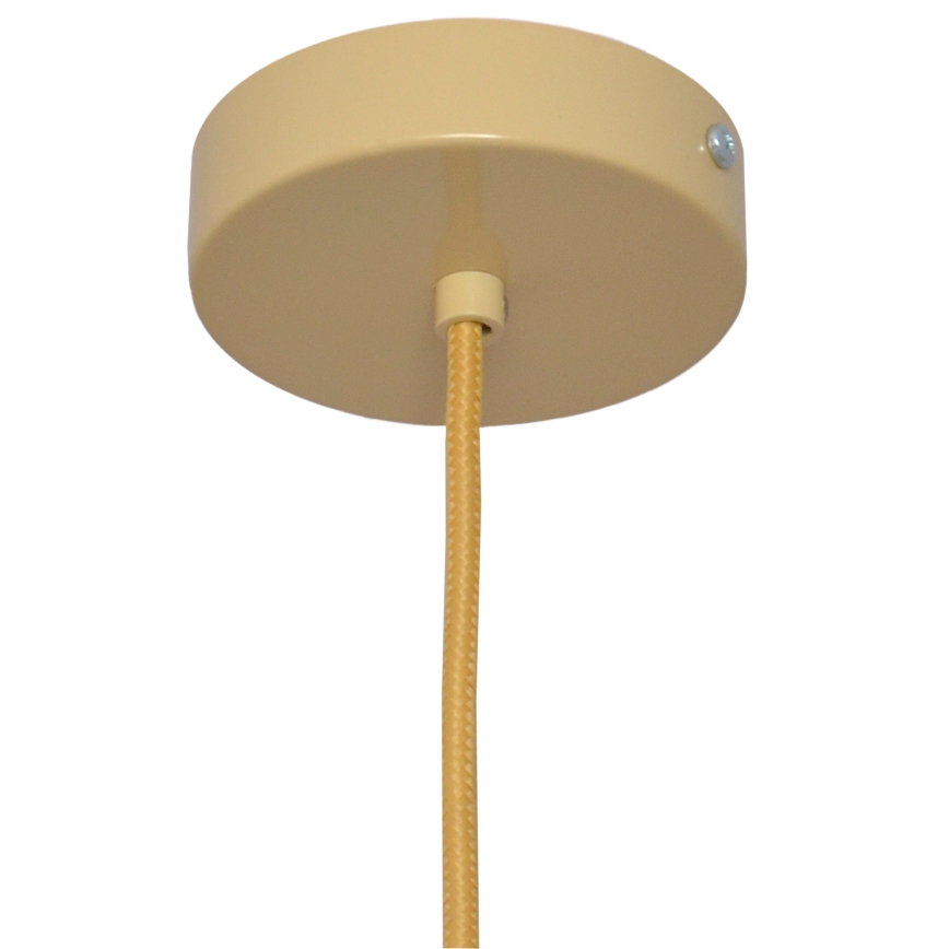 Hängeleuchte an Schnur ALBA 1xE27/15W/230V d 40 cm braun