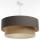 Hängeleuchte an Schnur BOHO TRINITI 1xE27/60W/230V grau/beige