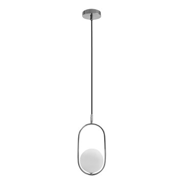 Hängeleuchte an Schnur CORDEL 1xG9/28W/230V glänzendes Chrom