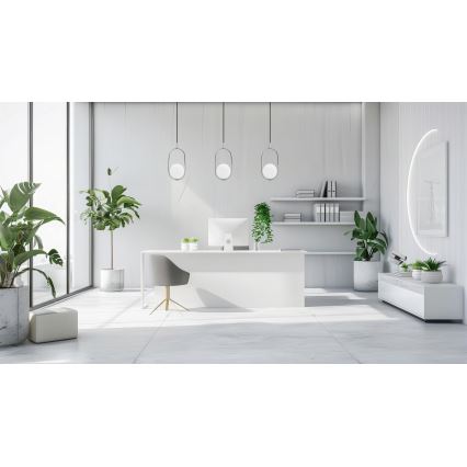 Hängeleuchte an Schnur CORDEL 1xG9/28W/230V glänzendes Chrom