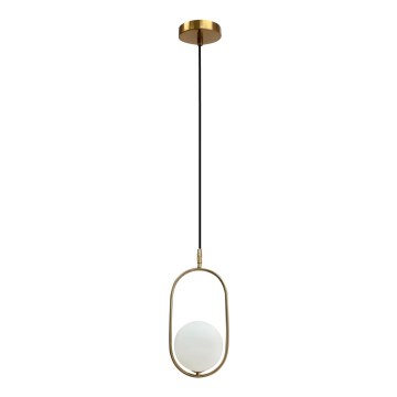 Hängeleuchte an Schnur CORDEL 1xG9/28W/230V golden