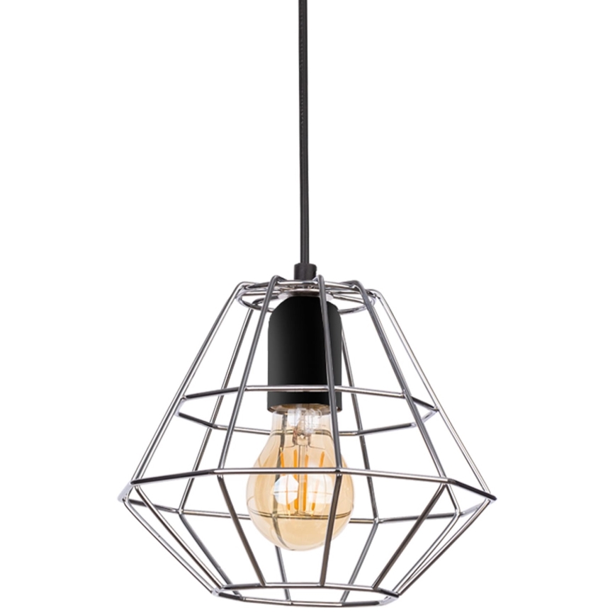 Hängeleuchte an Schnur DIAMOND 1xE27/60W/230V