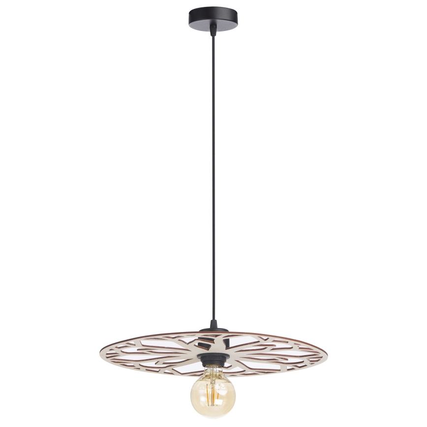 Hängeleuchte an Schnur FALCO 1xE27/60W/230V d 40 cm beige