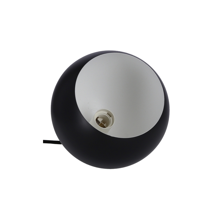 Hängeleuchte an Schnur FLEN 1xE27/40W/230V d 20 cm schwarz