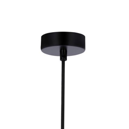 Hängeleuchte an Schnur FLEN 1xE27/40W/230V d 20 cm schwarz