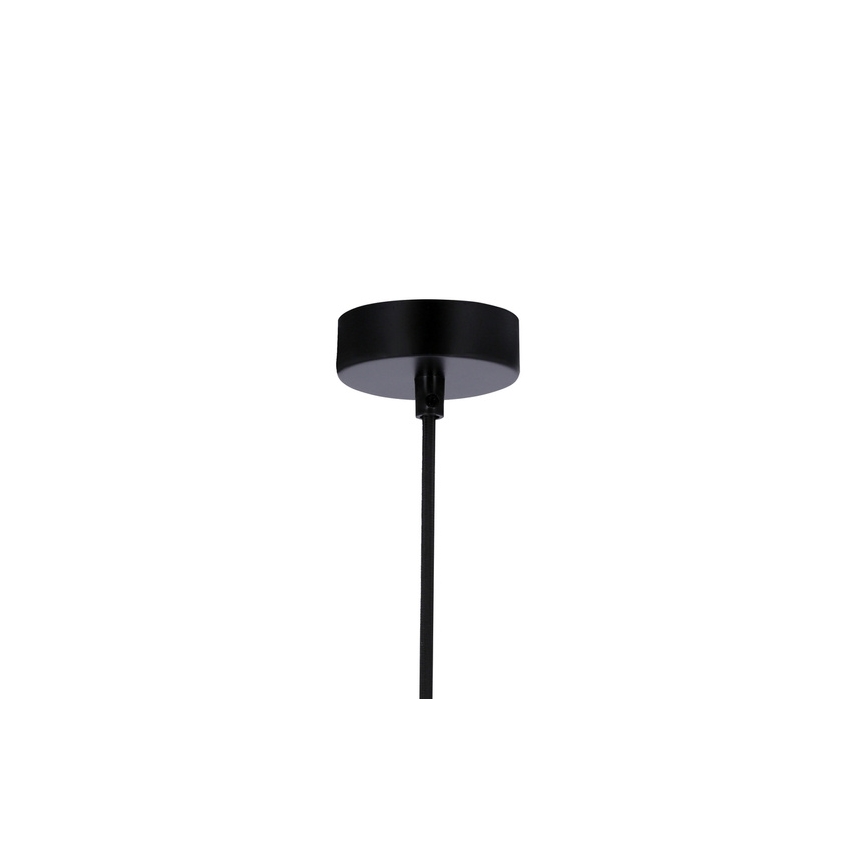 Hängeleuchte an Schnur FLEN 1xE27/40W/230V d 20 cm schwarz