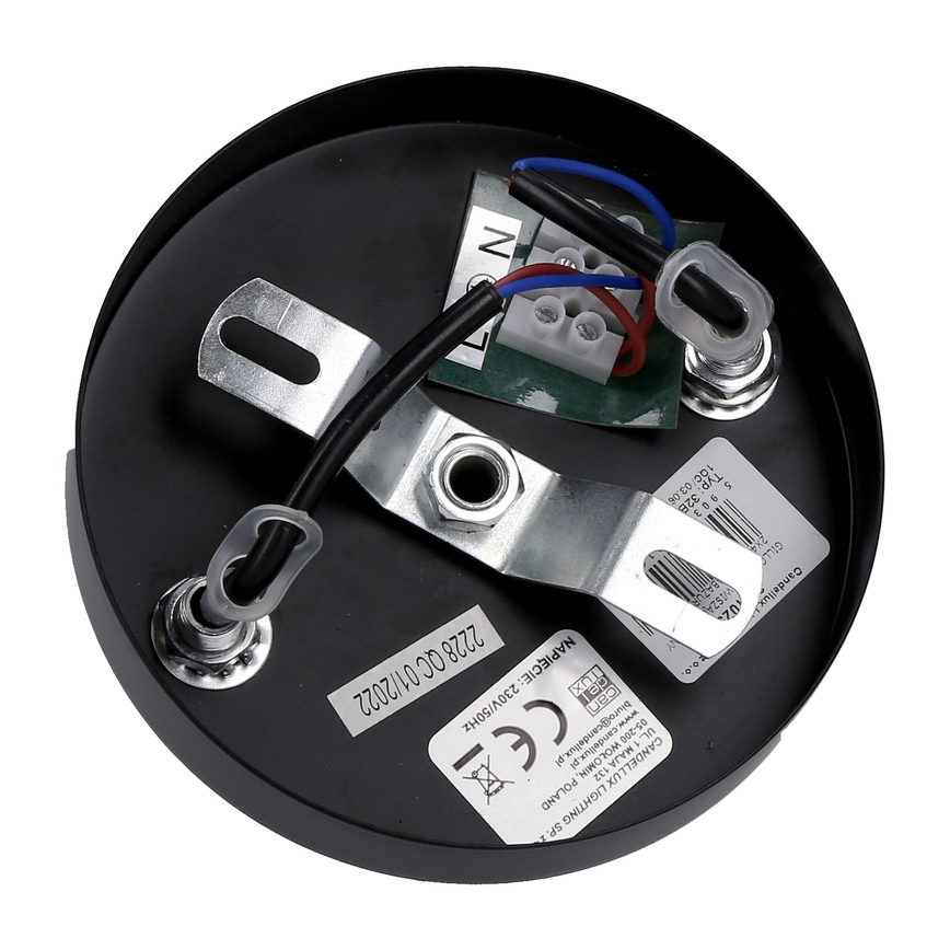 Hängeleuchte an Schnur GILLO 2xE27/40W/230V schwarz