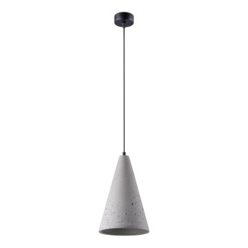 Hängeleuchte an Schnur LOGE 1xE27/15W/230V Beton