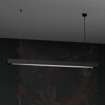 Hängeleuchte an Schnur LUNGO T8 1xG13/18W/230V schwarz