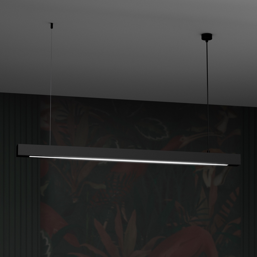 Hängeleuchte an Schnur LUNGO T8 1xG13/18W/230V schwarz