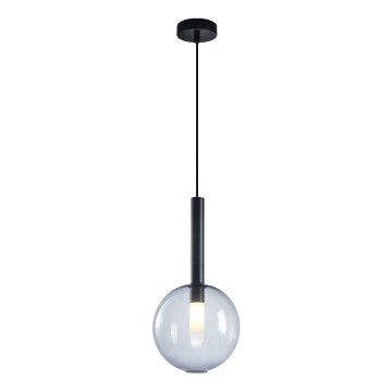 Hängeleuchte an Schnur NIKO 1xG9/9W/230V d 20 cm schwarz